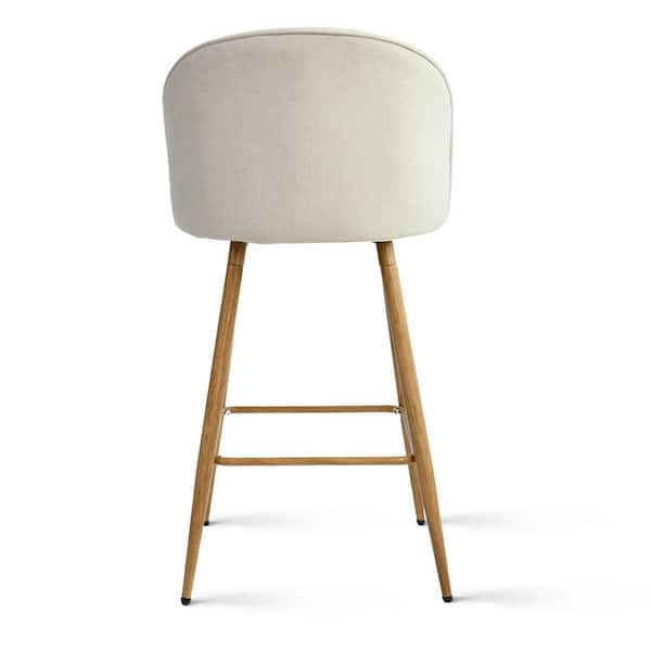 15-pack Tolix Bar Stool Cushion; Eggshell/Oatmeal