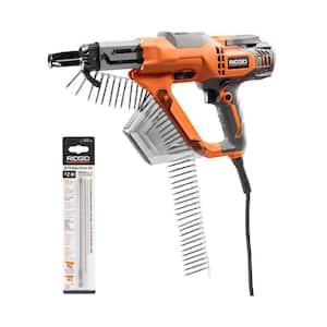 6.5 Amp 3 in. Drywall and Deck Collated Screwdriver and #2 x 6-1/4 in. Phillips Collated Screw Gun Bit