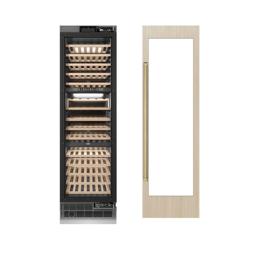 Autograph Edition 24 in. 100 Bottle Column Wine Cooler with Panel Ready Door and Champagne Bronze Accents price history on PriceWatchPro