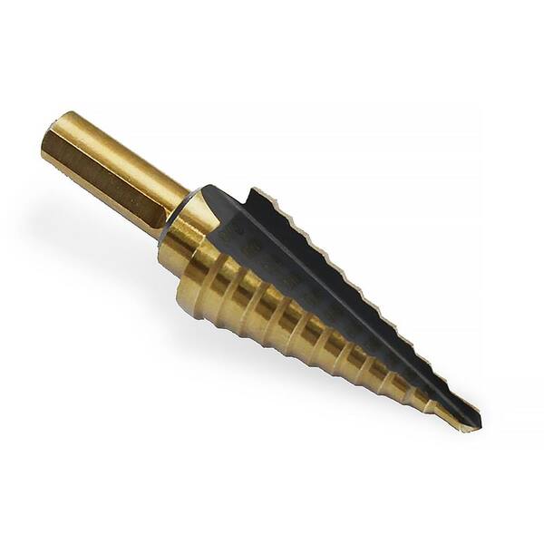 Step drill bit home depot hot sale