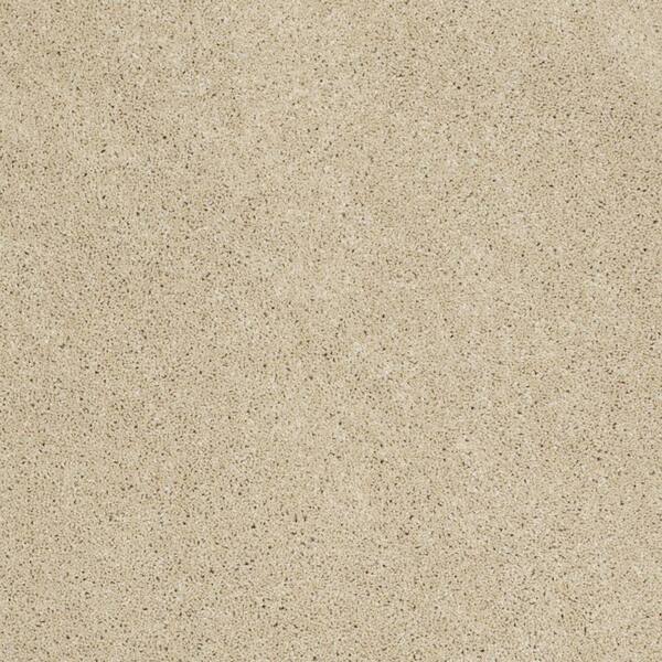 SoftSpring Carpet Sample - Cozy - Color Lentil Texture 8 in. x 8 in.