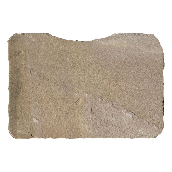 Rustic Canyon 12 in. x 18 in. Natural Sandstone Step Stone (1.5 sq. ft./Piece)