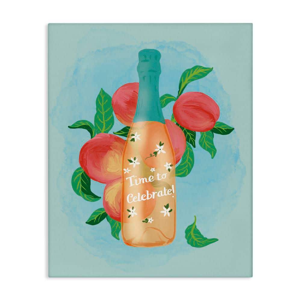 Champagne with Budding Blooms by Be Ni La Unframed Food Graphic Art Print 20 in. x 16 in. price history on PriceWatchPro