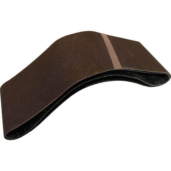 Makita 3 in. x 21 in. 100-Grit Abrasive Belt (2-Pack)