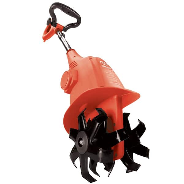 Sun Joe 6.3 in. 2.5 Amp Electric Cultivator, Red