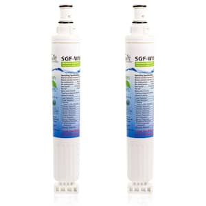 Replacement Water Filter for Whirlpool 4396701, EDR6D1, FILTER 6,46-9915 (2-Pack)