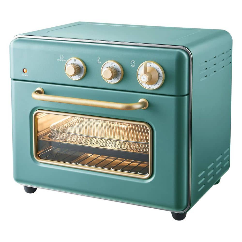 21 Qt. Stainless Steel Toaster Oven with Air Fryer, Convection Oven, Broiler, Dehydrator and Rapid Heat Technology Green price history on PriceWatchPro