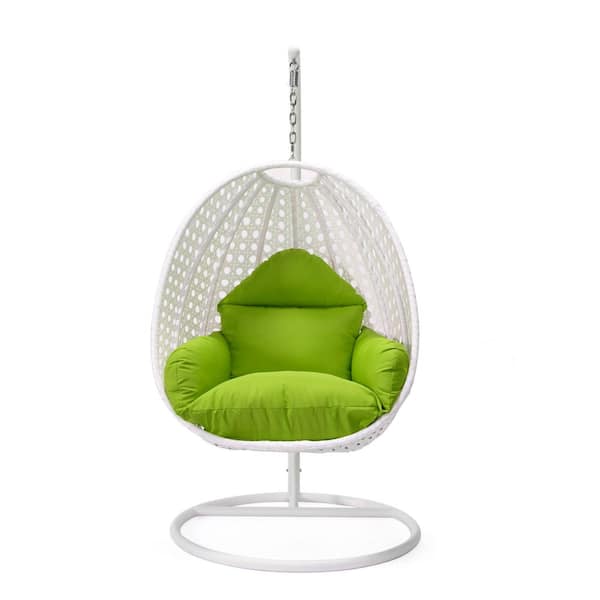 LeisureMod All Weather 2 Person Outdoor Padded Hanging Egg Chair Cushion,  Lime, 1 Piece - City Market