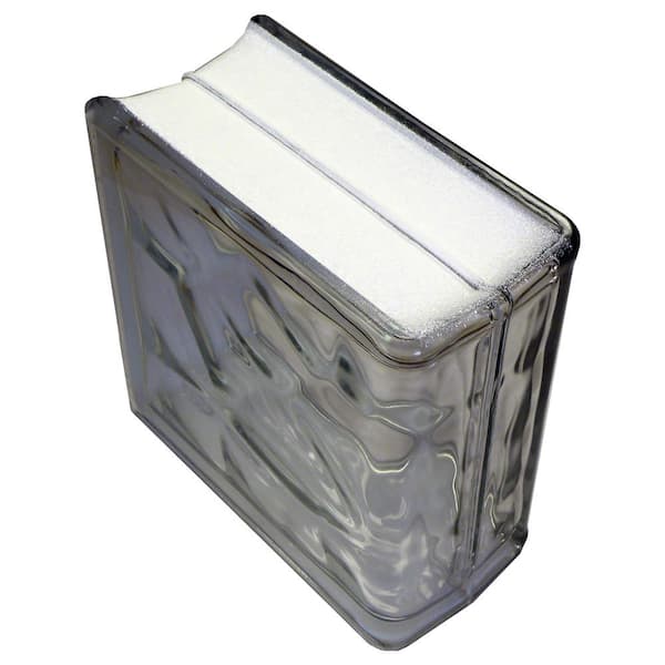 Seves Glass Block Bloque de cristal Nubio de 6 x 8 x 4