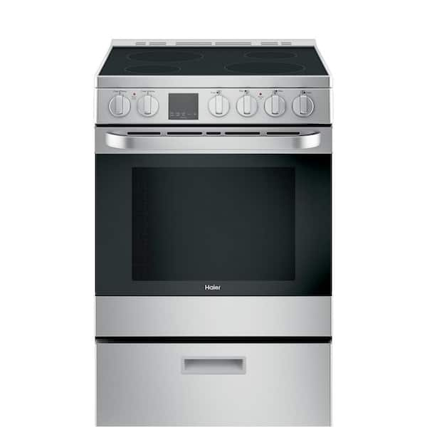 Thor Kitchen 30 in. 4.55 cu. ft. Single Oven Electric Range with Convection  in Stainless Steel HRE3001 - The Home Depot