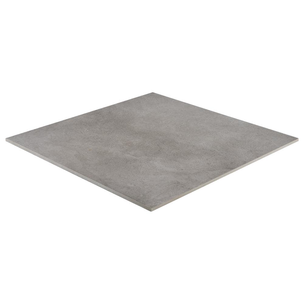 Iris Large Format Matte Gray Porcelain Tile 48x48