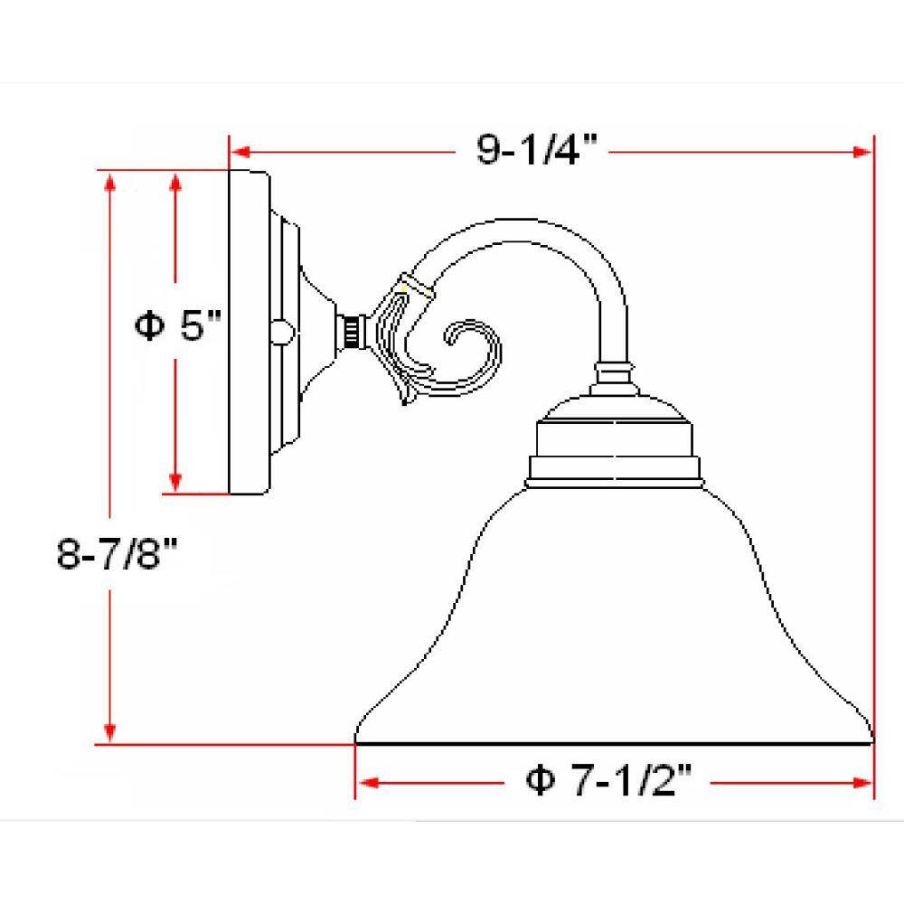 Elegant Satin Nickel 1-Light Wall Sconce with Alabaster Glass