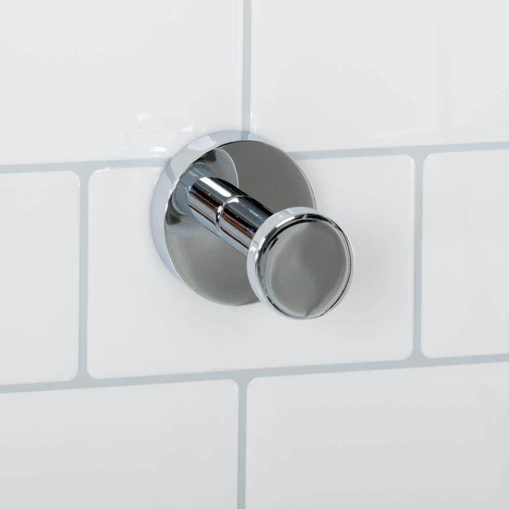 Polished Chrome Minimalist Stainless Steel Robe Hook