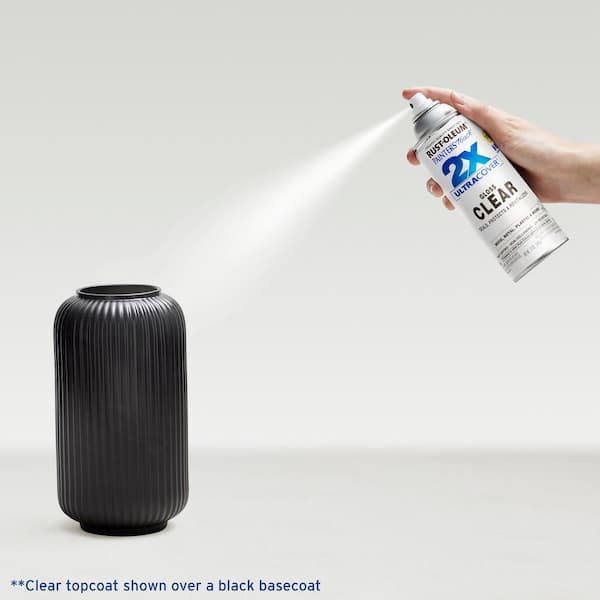 1K Clear Spray Paint: Clear Gloss Pearl, Aerosol, High Performance, UV &  Chemical Resistant, 12 Oz