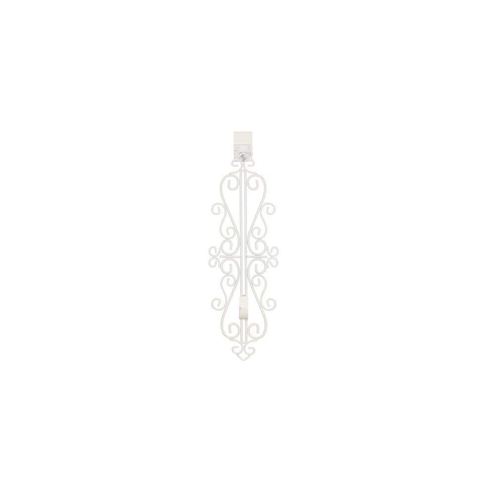 White Metal 5 in. Artificial - 19 in. Artificial Adjustable Wreath Hanger (Colonial Design) price history on PriceWatchPro