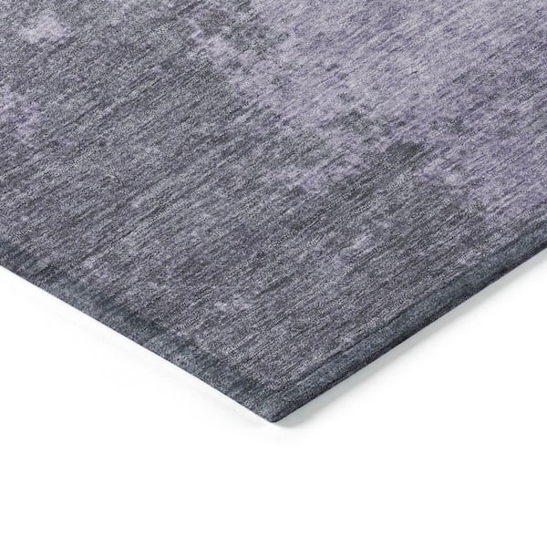 Chantille Machine Washable Indoor/Outdoor Abstract ACN1902 Purple 2 ft. 3 in. x 7 ft. 6 in. Runner Rug