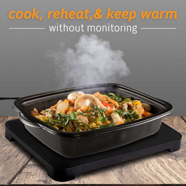 HOTLOGIC 45-Watts Black Portable Oven Food Warming Tote 16801056-BLK - The  Home Depot