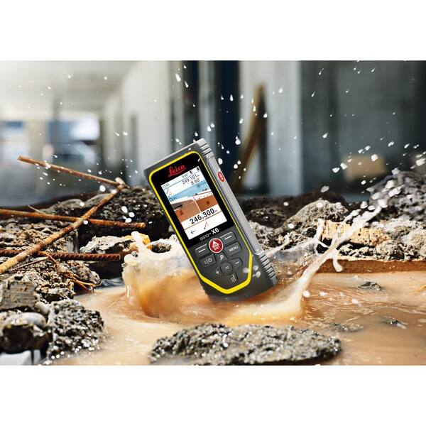 Leica 800 ft. range Laser Distance Tape Measuring Tool with P2P