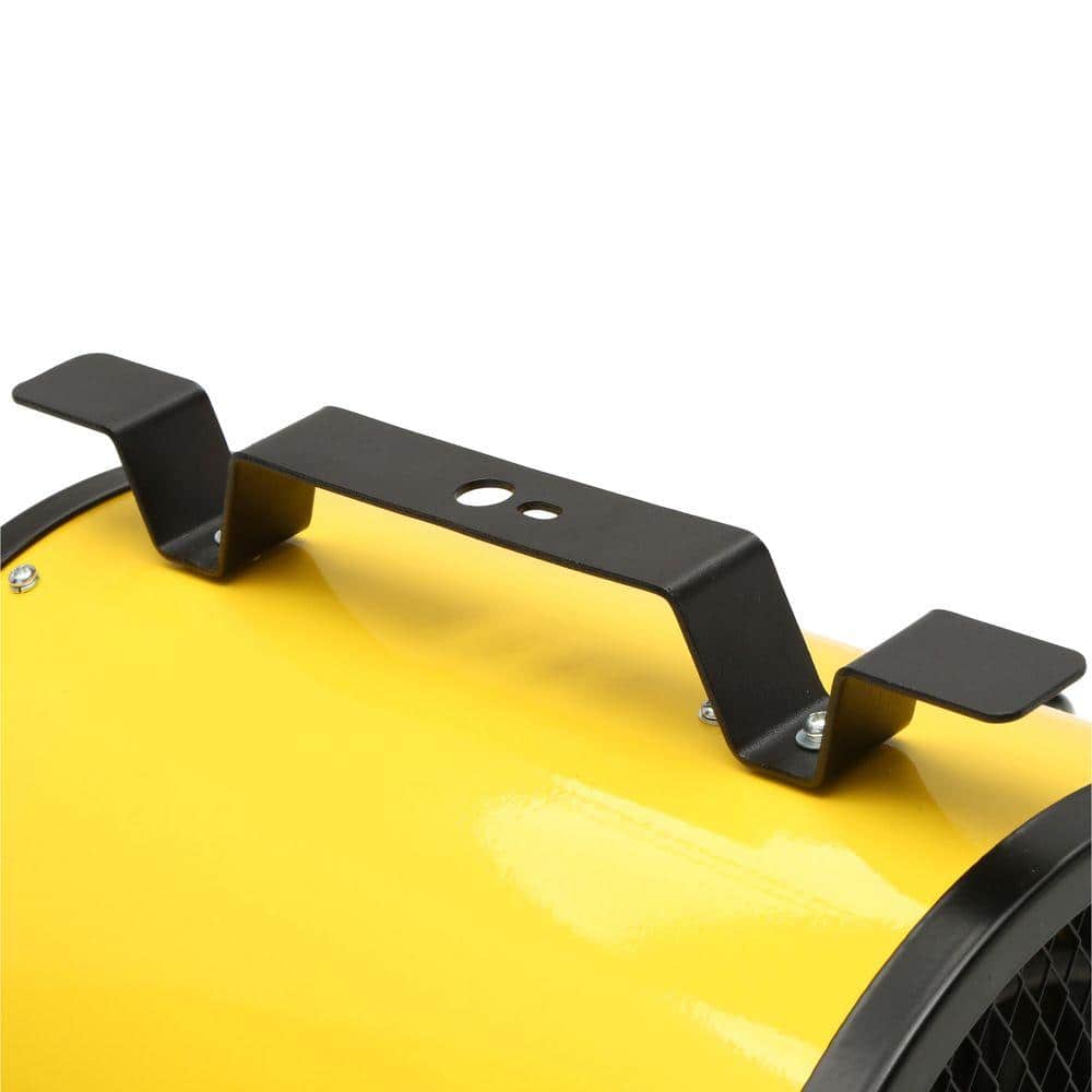 Heavy Duty Yellow Electric Forced Air Heater with Remote Control