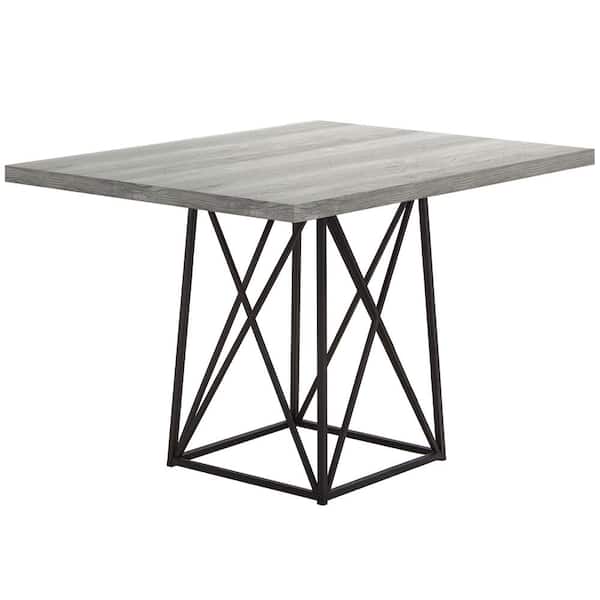 Unbranded Grey Reclaimed Wood Dining Table