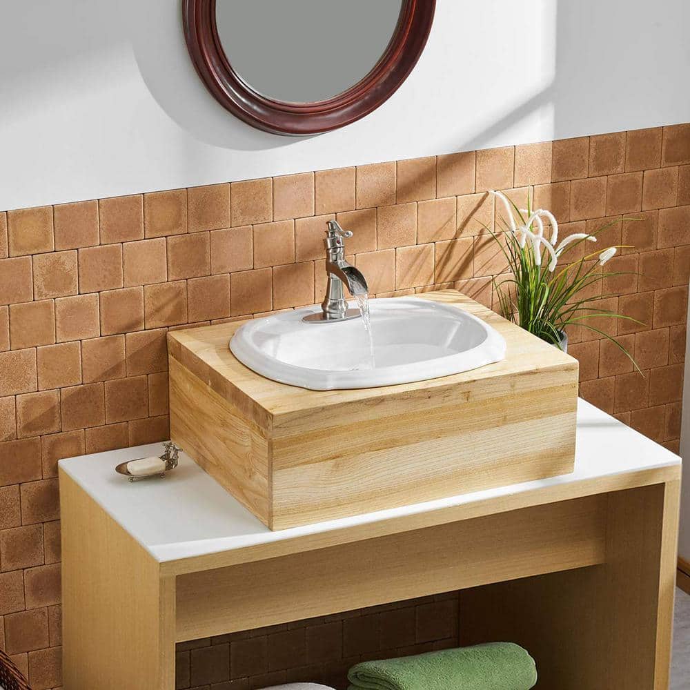 Brushed Nickel Single-Handle Waterfall Bathroom Faucet