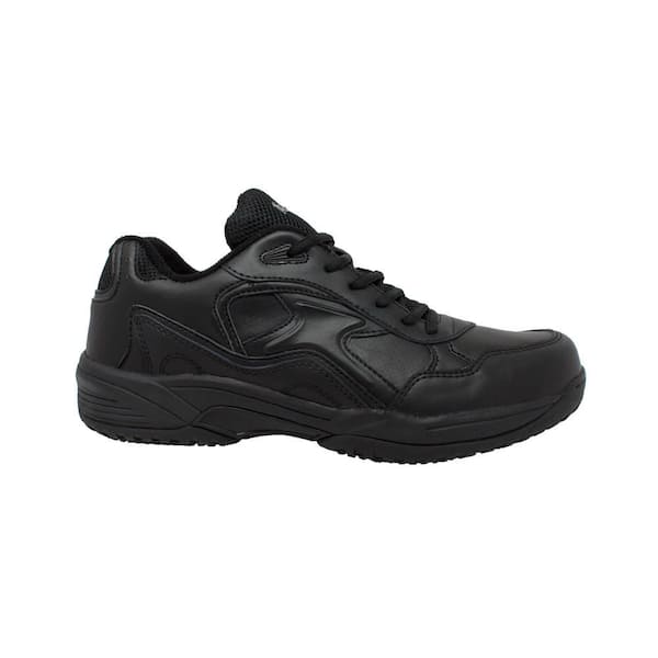 Men's Uniform Athletic Shoes - Composite Toe - Black Size 9(W)