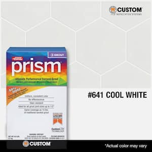 Prism #641 Cool White 17 lb. Ultimate Performance Grout