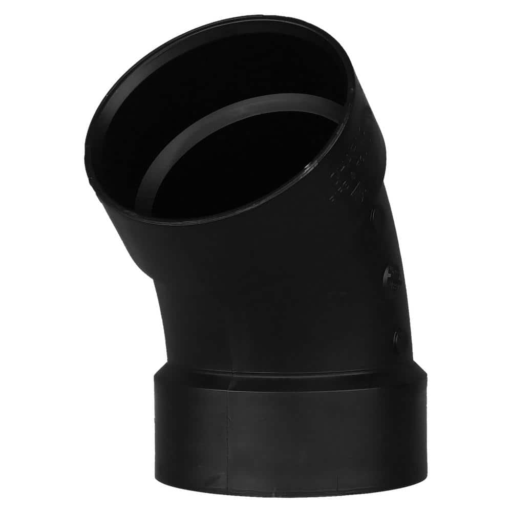 4 in. ABS DWV 45-Degree Hub x Hub Elbow Fitting price history on PriceWatchPro