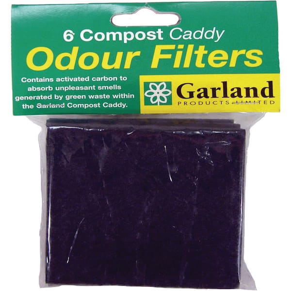 12 Pieces Activated Carbon Filters Compost Bin Filters