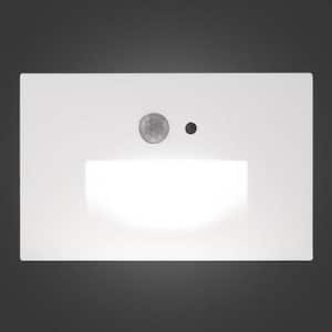 Plug-in White Motion Sensing LED Stair Light