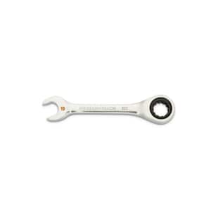10 mm 90-Tooth 12 Point Stubby Ratcheting Combination Wrench