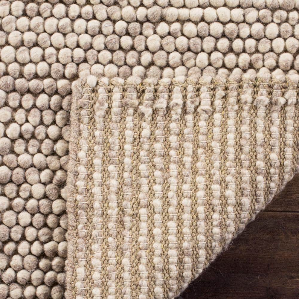 Natura Beige 10 ft. x 10 ft. Gradient Round Area Rug - thumbnail 6