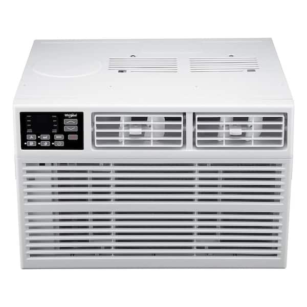 Whirlpool 10,000 BTU 115V Window Air Conditioner Cools 450 Sq. Ft. with ENERGY STAR and Remote in White