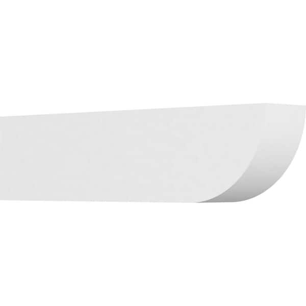 Ekena Millwork 4 in. x 6 in. x 24 in. Standard Durham Architectural Grade PVC Rafter Tail Brace