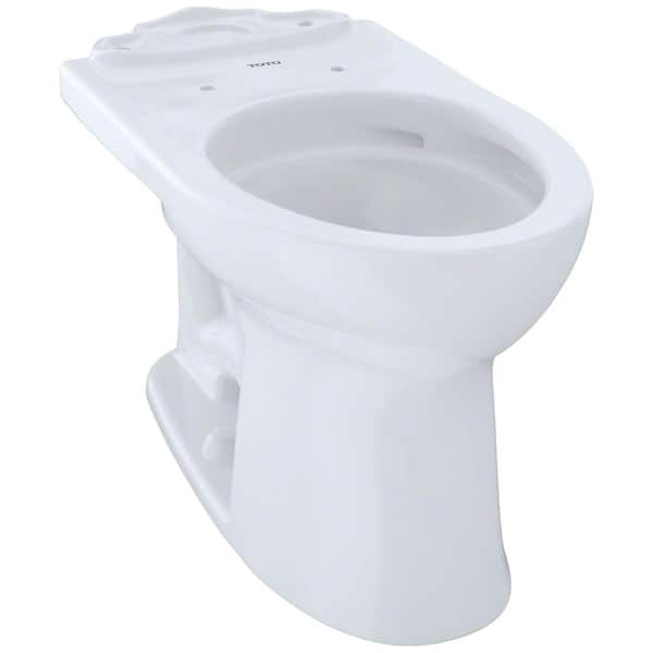 TOTO Drake II Elongated Toilet Bowl Only with CeFiONtect in Cotton White
