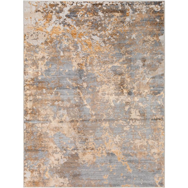 Artistic Weavers Perception Brown 7 ft. x 9 ft. Modern Indoor Area Rug