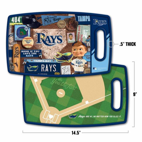 Tampa Bay Rays Team Jersey Cutting Board