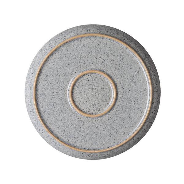 Denby Studio Grey Medium Coupe Plate (Set of 4) STG-004G/4 - The