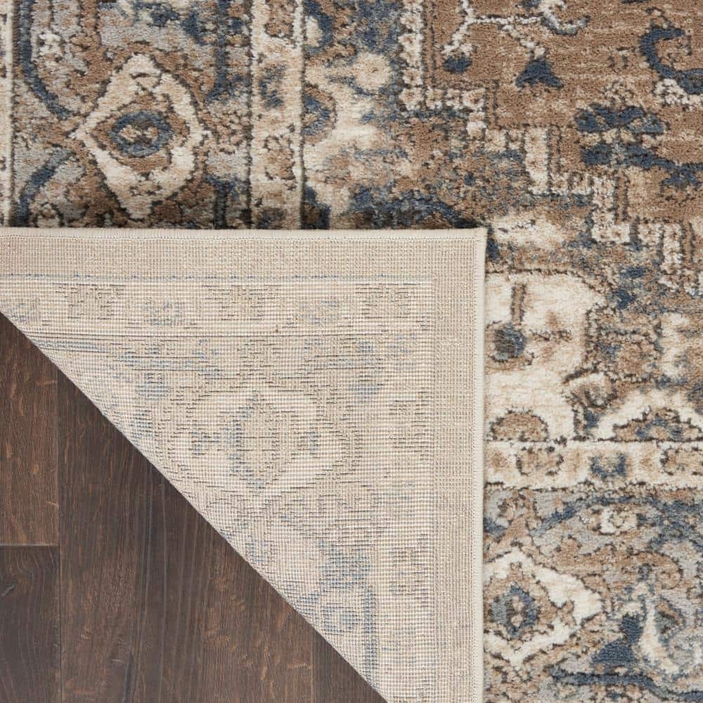 Concerto Mineral-Inspired Beige & Grey Hand-Knotted Area Rug