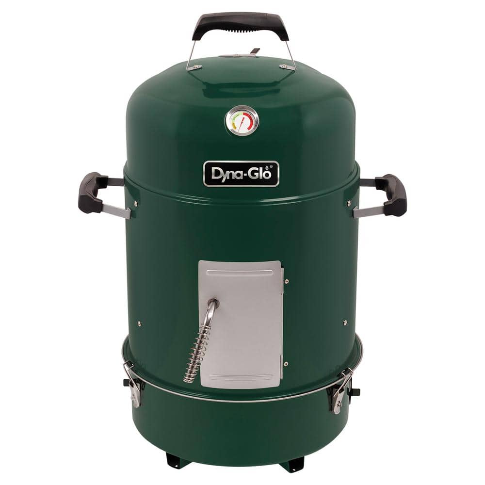 UPC 872076035350 product image for Dyna-Glo Compact 19 in. Dia Charcoal Smoker in High Gloss Forest Green | upcitemdb.com