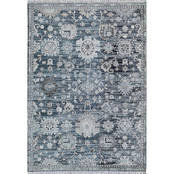 Rugs America Rugs America Smoked Gray 2 X 8ft. Indoor Area Rug RA30723
