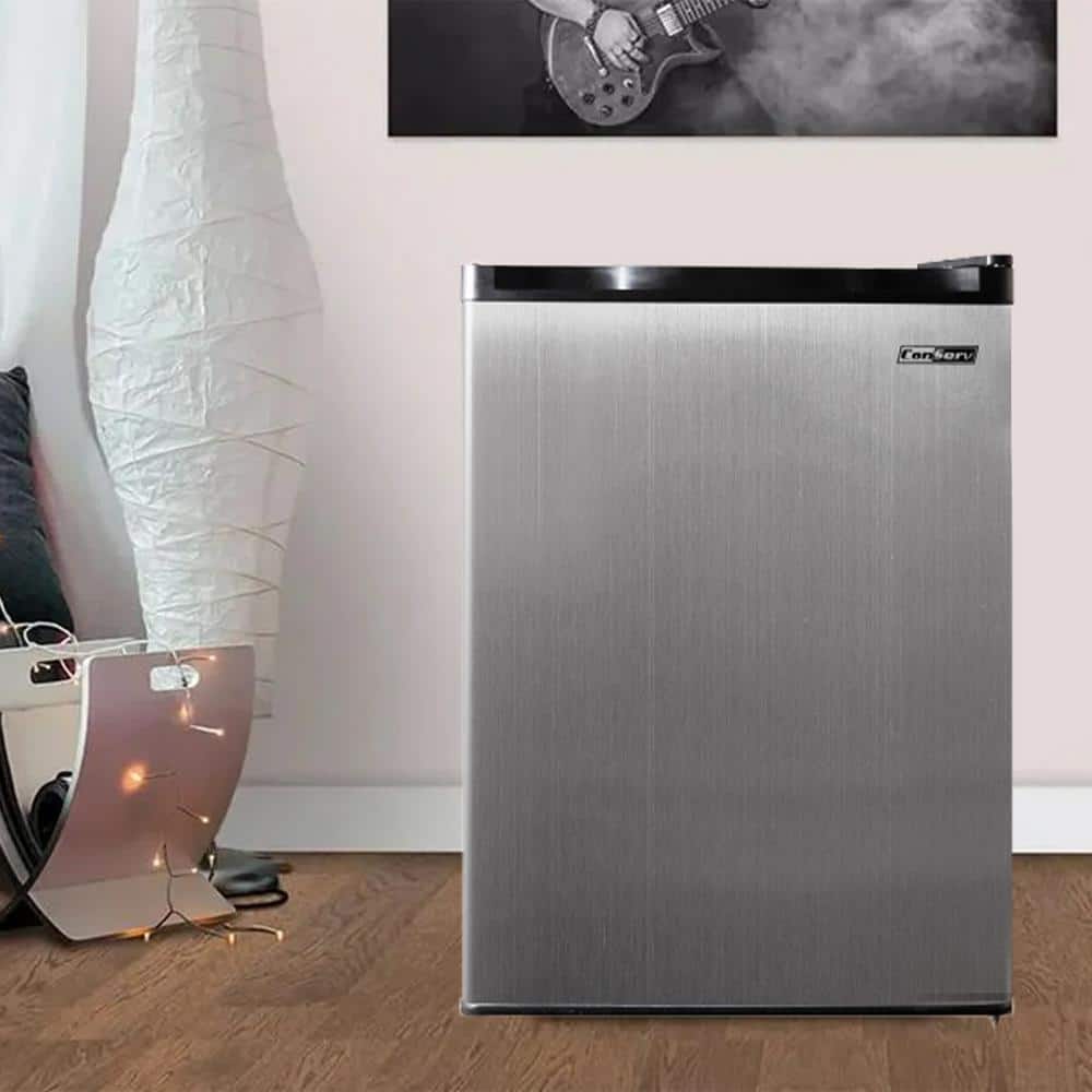 Compact Stainless Steel 2.6 cu.ft. RV Refrigerator