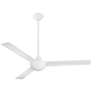 Kewl 52 in. Indoor White Ceiling Fan with Wall Control