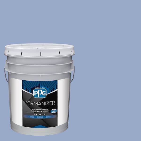 PERMANIZER 5 gal. PPG1166-4 Fresh Violet Satin Exterior Paint