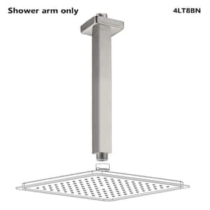 8 in. Square Shower Arm, Brushed Nickel