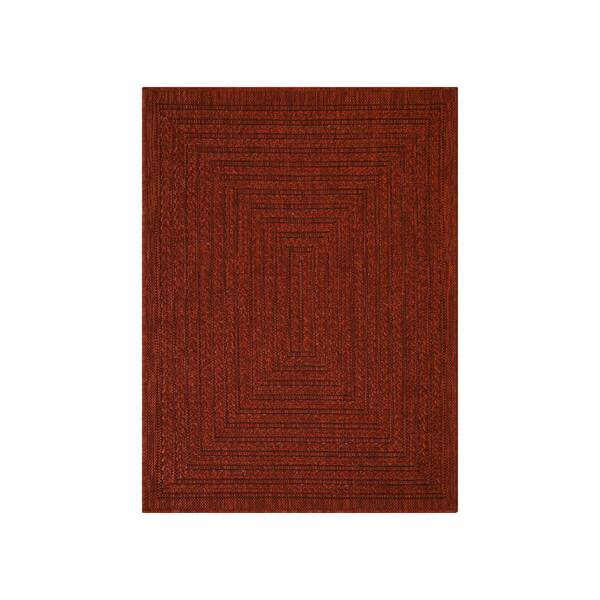 PLAYA RUG Viola Red 2 ft. x 3 ft. Indoor/Outdoor Area Rug VIO-RED-2X3 ...