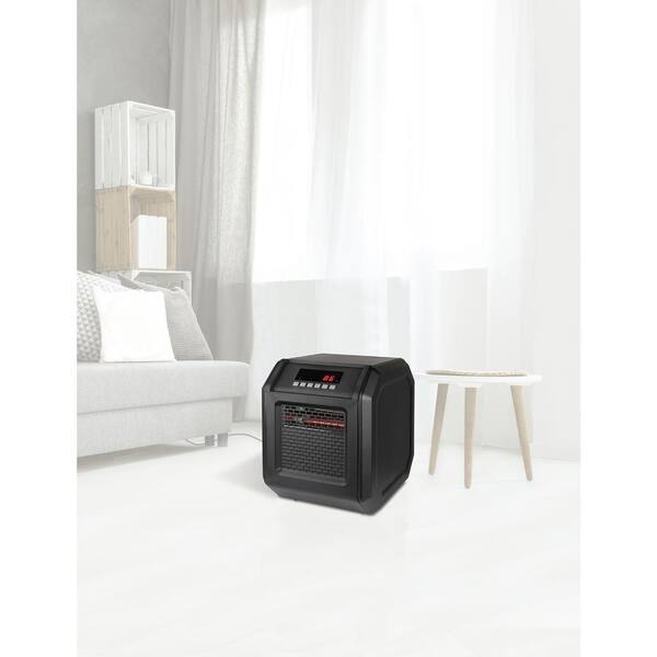 1500 W Electric Cabinet Infrared Space Heater with Remote Control GD9315BCP- 6 - The Home Depot