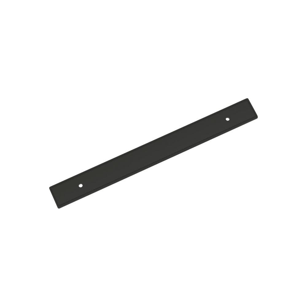 Thoreau 7-9/16 in. Center-to-Center Rectangle Matte Black Pull Cabinet Backplate price history on PriceWatchPro