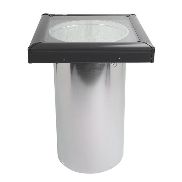 VELUX Wildfire Glass 14 in. Curb Mount Sun Tunnel Skylight with 