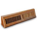 T.A. Industries 6 in. x 12 in. Oak Floor Diffuser H168ODF06X12